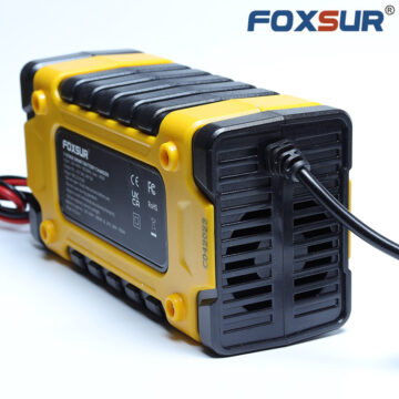 Sạc bình ắc quy Foxsur 10A 12V-24V tự ngắt