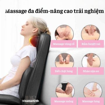 Đệm ghế massage toàn thân Nhật Bản