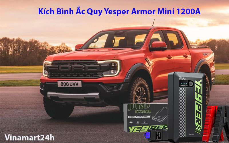 Kích Bình Ắc Quy Yesper Armor Mini 1200A