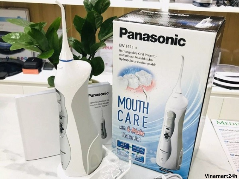 sử dụng máy tăm nước Panasonic