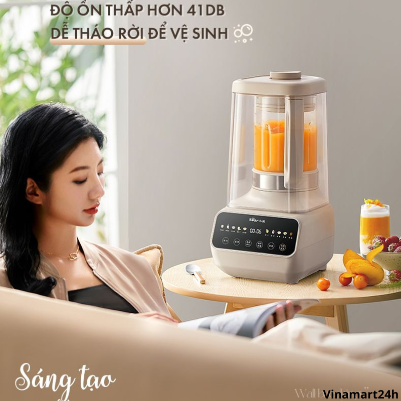 Máy làm sữa hạt Bear D08T1 chính hãng