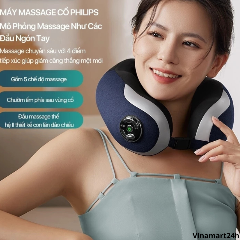 Máy massage cổ Philips PPM3502 chính hãng